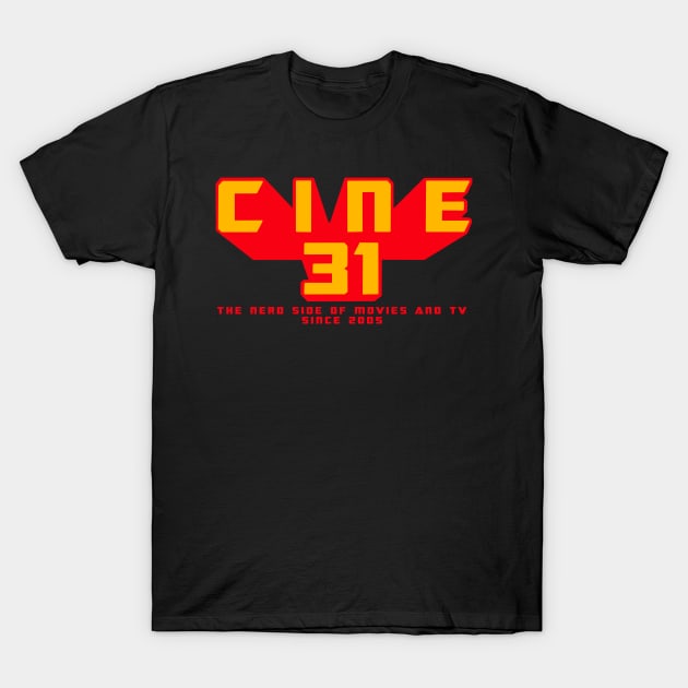 CINE31 - The Nerd Side Of Movies and TV T-Shirt by prometheus31